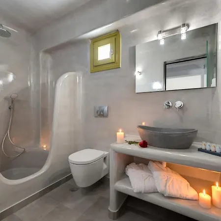 Shining Star In The Town Of Santorini Apartment *